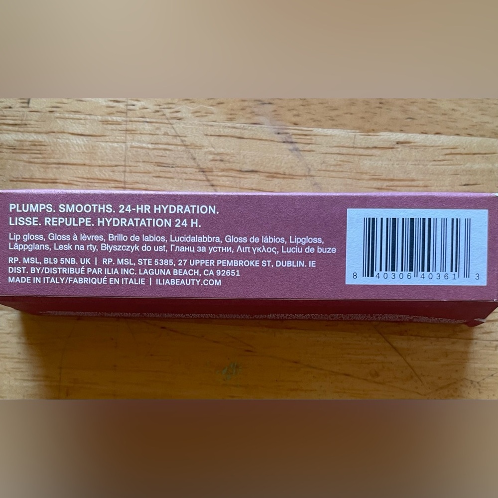 ILIA OverGlaze Hydrating Lip Gloss - porcelain - Picture 4 of 4